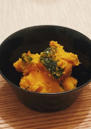 塩バターかぼちゃ-レシピのメイン写真