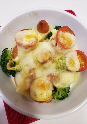 簡単！じゃが芋とブロッコリーのチーズ焼き-レシピのメイン写真