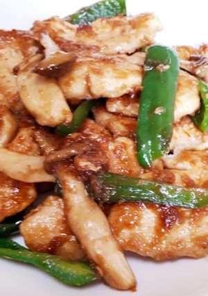鶏胸肉の生姜焼き-レシピのメイン写真