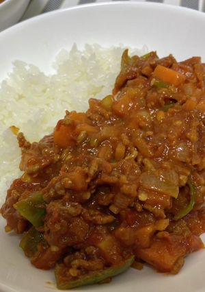 ドライカレー-レシピのメイン写真