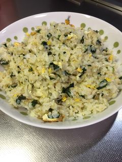 ほうれん草としらすのチャーハン-レシピのメイン写真