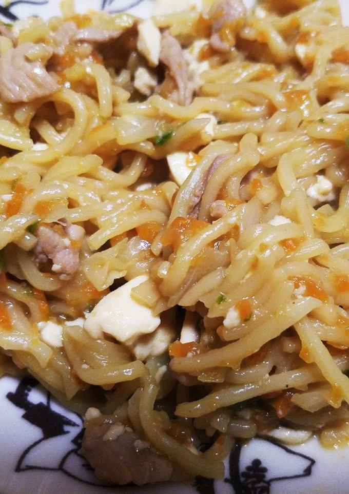 野菜たっぷり2歳児と簡単焼きそば風☆-レシピのメイン写真