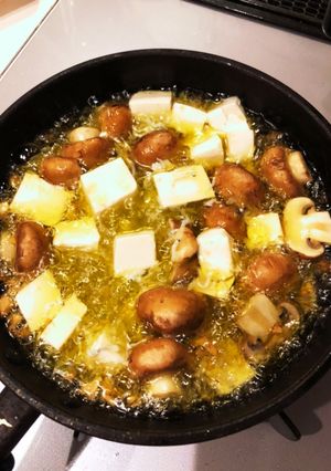 しらすと豆腐のアヒージョ-レシピのメイン写真