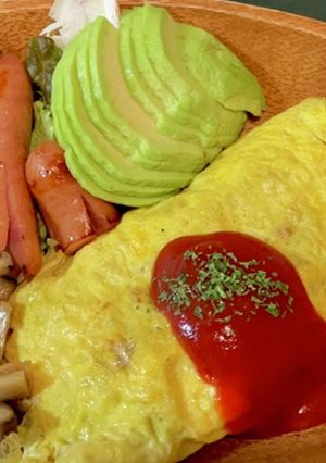 簡単オムレツ✩.*˚おうちご飯に~-レシピのメイン写真
