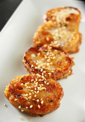 里芋と蓮根の照り焼き-レシピのメイン写真