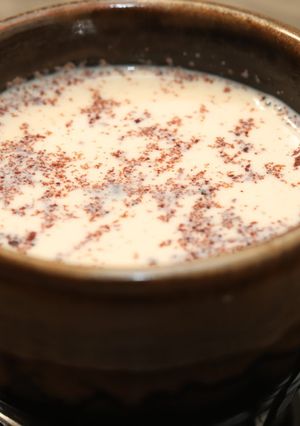 カカオが香る! カカオほうじ茶ラテ-レシピのメイン写真