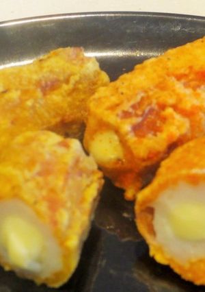 チーズ入りちくわのフリッター風-レシピのメイン写真