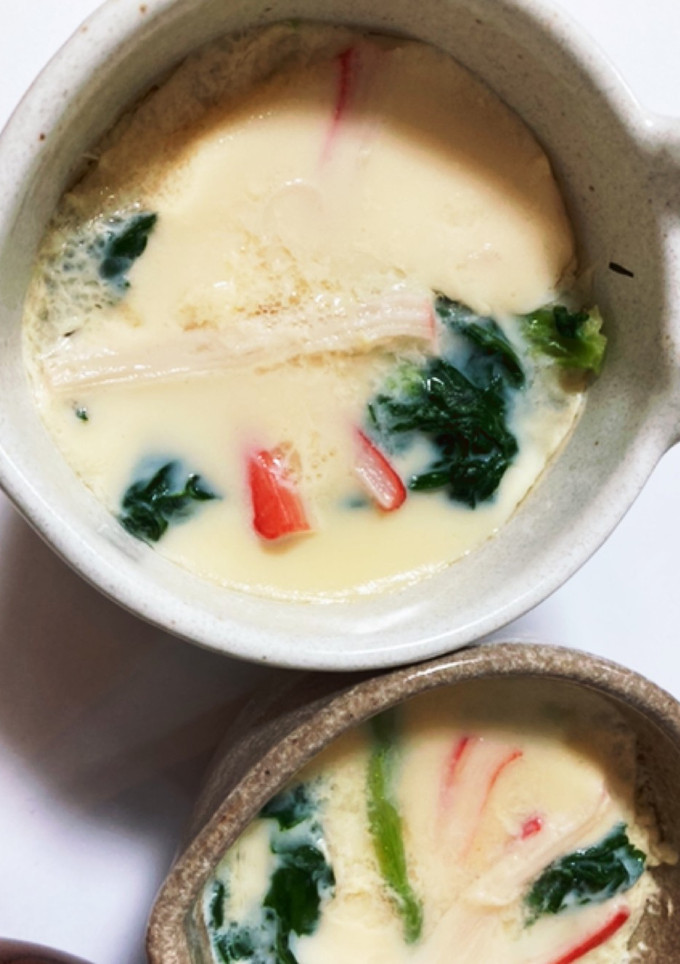 超簡単　レンジで茶碗蒸し-レシピのメイン写真