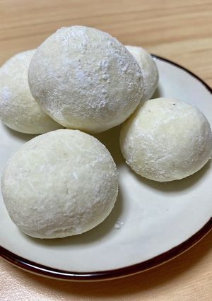 コーンスターチで作るスノーボール-レシピのメイン写真