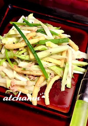 祝蕾とサッポロポテトのツナドレサラダ-レシピのメイン写真