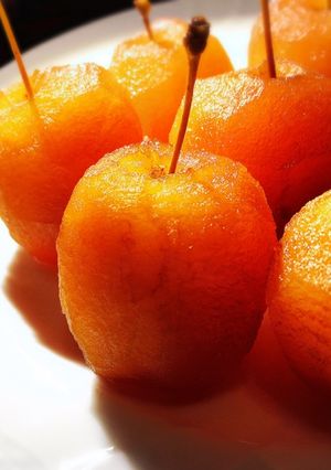 梅酒で煮るりんごのコンポート-レシピのメイン写真