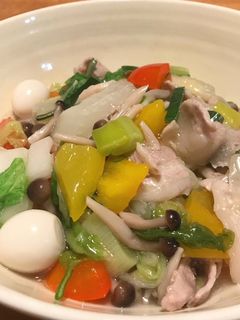 白菜と豚バラの和風あんかけ丼-レシピのメイン写真