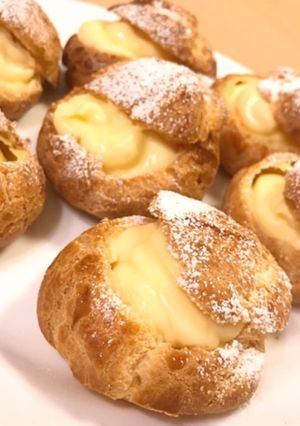 生クリーム入り！濃厚シュークリーム-レシピのメイン写真