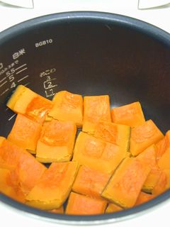 かぼちゃの炊いたん(減塩)-レシピのメイン写真