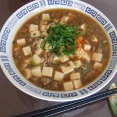 รูปของ サッポロ一番で♥麻婆豆腐風ラーメン