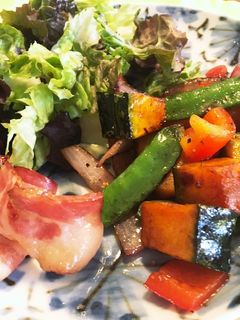 野菜のみりん醤油炒め 朝ごはん-レシピのメイン写真