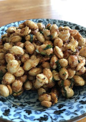 余った節分豆(炒り大豆)で!味噌大葉風味-レシピのメイン写真