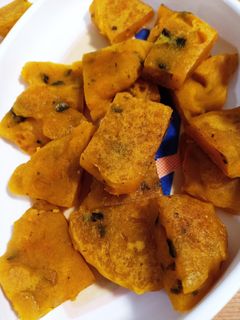 かぼちゃおやき【煮物リメイク】-レシピのメイン写真