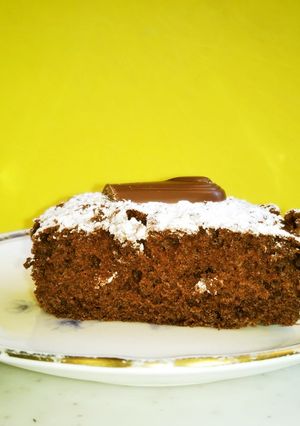 $しっとりチョコスポンジケーキ$-レシピのメイン写真