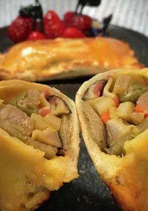煮〆・煮物残りと食パンで簡単お惣菜パイ-レシピのメイン写真