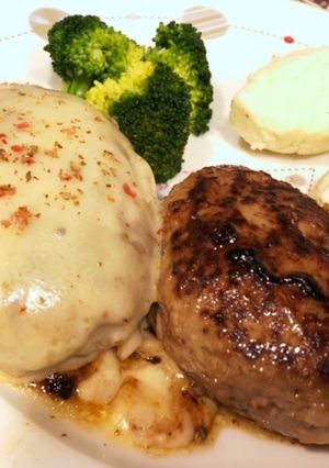 ハンバーグ-レシピのメイン写真