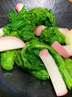菜の花とかまぼこのわさびマヨネーズ-レシピのメイン写真
