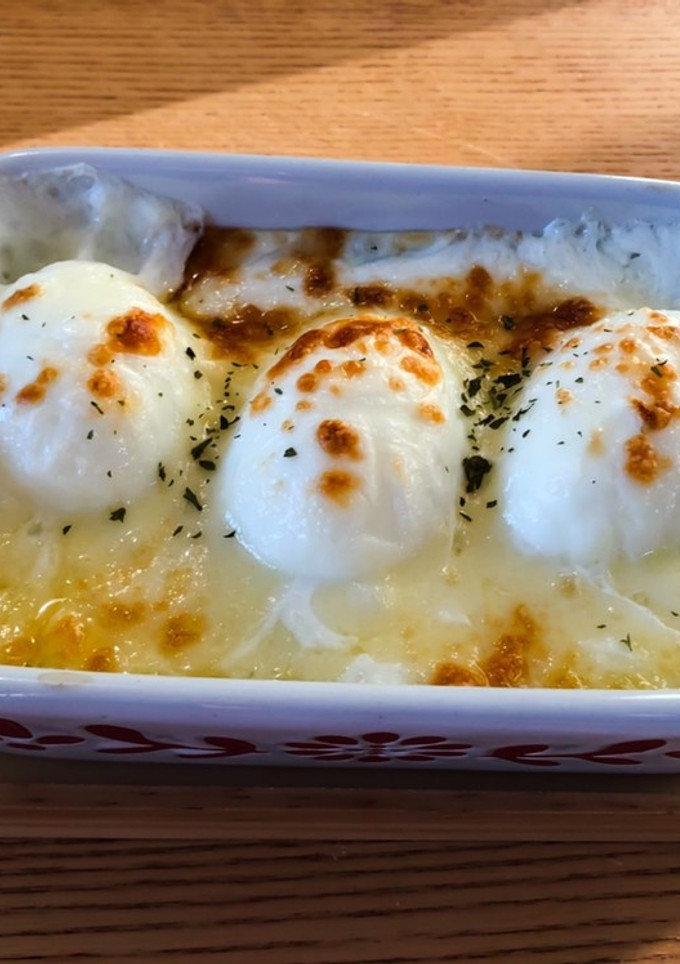 簡単！ほうれん草と卵のグラタン-レシピのメイン写真