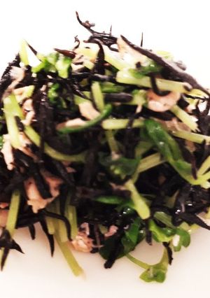 ひじきと豆苗のサラダ-レシピのメイン写真