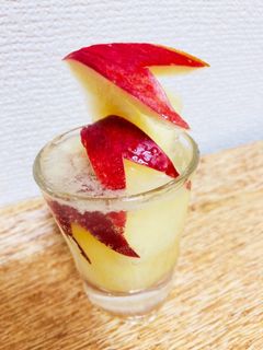 林檎うさぎでレモンサワー風-レシピのメイン写真