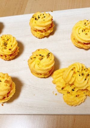 かぼちゃクッキーサンド-レシピのメイン写真