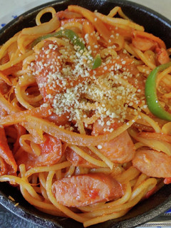 モチモチ食感の鉄板イタリアンスパゲティ♪-レシピのメイン写真