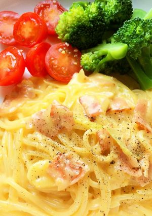 濃厚オトナカルボナーラ-レシピのメイン写真