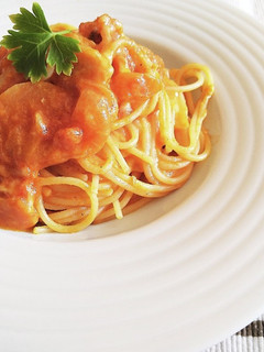 うま〜い!トマトとモッツァレラのパスタ-レシピのメイン写真