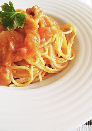 うま〜い!トマトとモッツァレラのパスタ-レシピのメイン写真