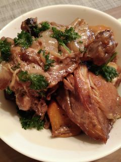 鶏肉の赤ワイン煮-レシピのメイン写真