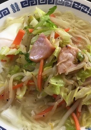 息子の為のラーメン-レシピのメイン写真