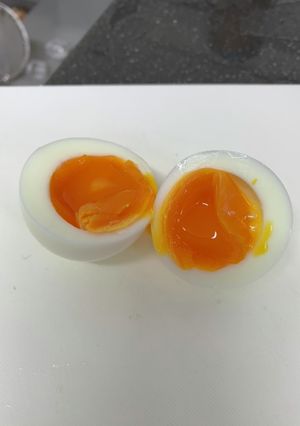 目からウロコ!とろとろ半熟卵!-レシピのメイン写真