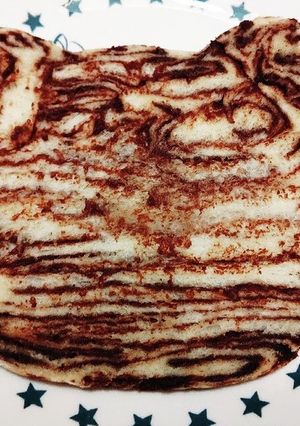 我が家のトラネコパン(マーブル猫パン)-レシピのメイン写真