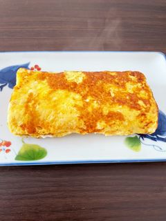 めんつゆで作ってみた!たまご焼き!-レシピのメイン写真