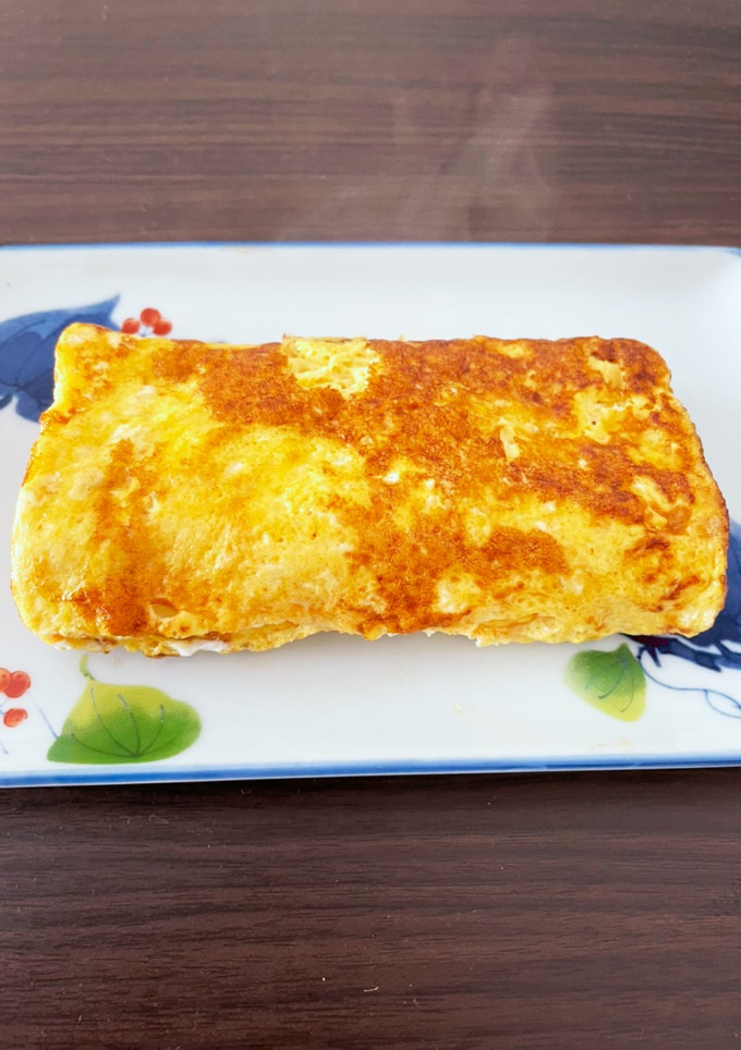めんつゆで作ってみた！たまご焼き！-レシピのメイン写真