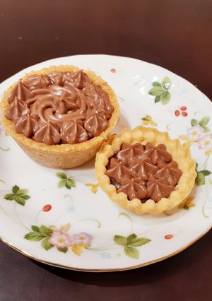 2層のチョコタルト( ⑉´ᯅ`⑉ )-レシピのメイン写真