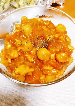 ひよこ豆のトマトカレー-レシピのメイン写真