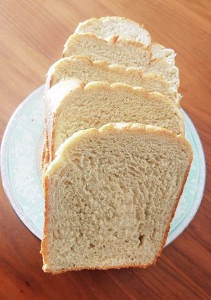 HBで簡単！濃厚バナナ食パン-レシピのメイン写真