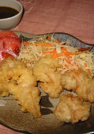 マスタードソースで食べる☆大人の豚天ぷら-レシピのメイン写真