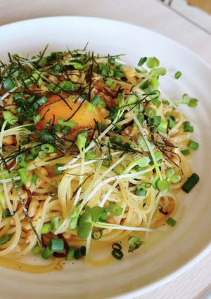 納豆パスタ-レシピのメイン写真