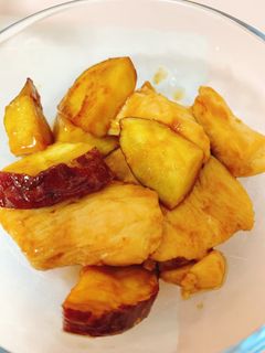 ムネ肉とさつまいものテリマヨ焼き-レシピのメイン写真
