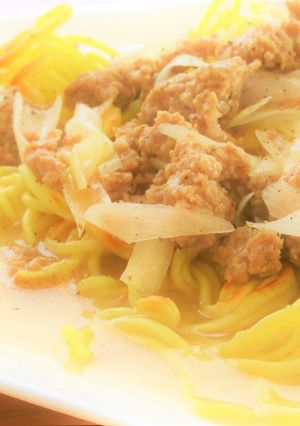 豚ひき肉の胡椒あんかけ焼きそば-レシピのメイン写真