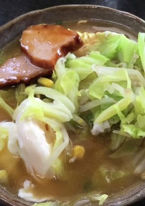 カップラーメンで作る野菜たっぷりラーメン-レシピのメイン写真
