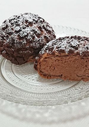 『恋あた』チョコクッキーシュークリーム-レシピのメイン写真
