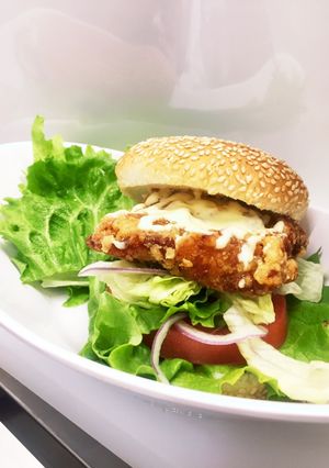 チキン竜田バーガー-レシピのメイン写真